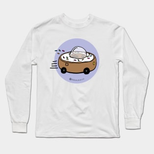 Donut Car - Let's Roll (Grape) Long Sleeve T-Shirt